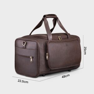 Túi du lịch Lata ( Thời trang nam tiện lợi cỡ lớn - Túi da TR17 )